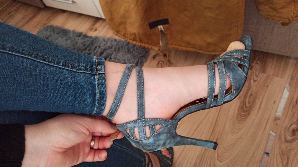 Pantofi dans latino, masura 39, piele interior - exterior