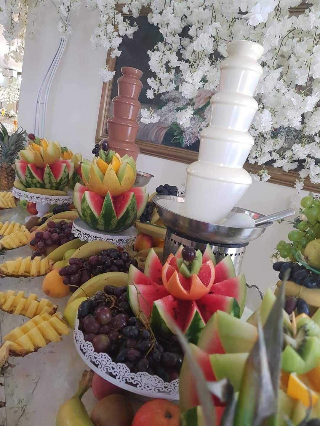 Fruit bar , Bar de fructe și fântâna de ciocolată