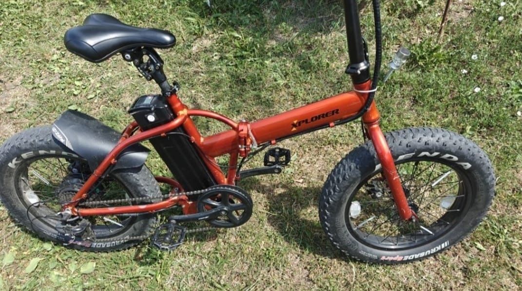 Bicicletă electrica Explorer 500W, pliabilă