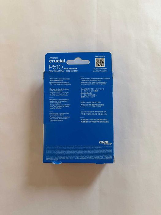 SSD Crucial P510 - 1 Tb ! SIGILAT + Garantie