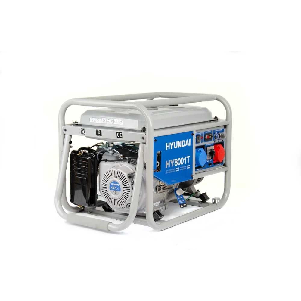 Generator de curent trifazat 400V 7,5 kW Hyundai HY-8001T