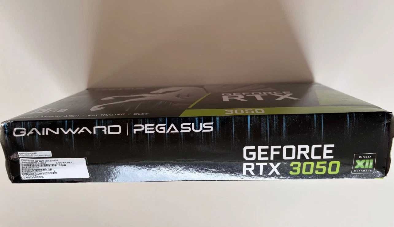 Видео Карта Gainward GeForce RTX 3050 Pegasus GDDR6 8GB