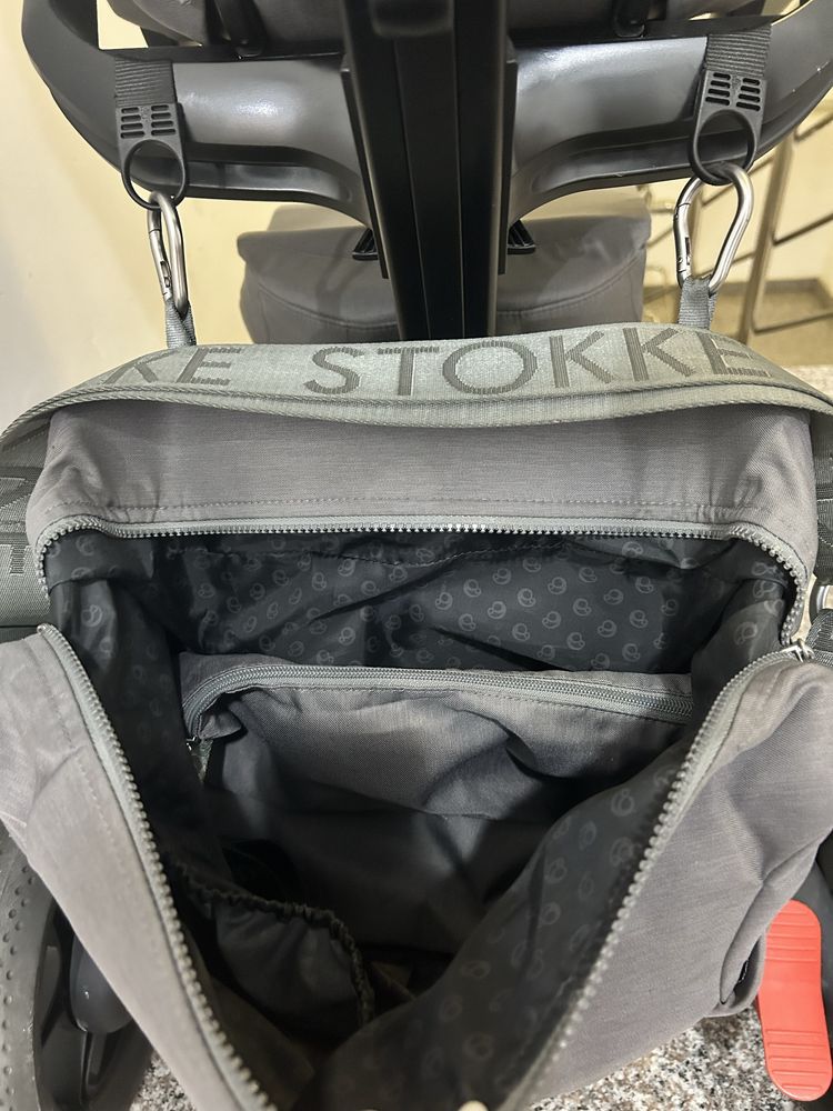 Stokke Xplory X + кош за новородено Modern Grey