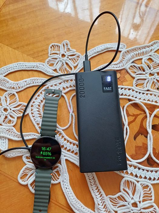 Baterie externa promate 20.000mAh Power Bank Dual usb-a usb-c Output