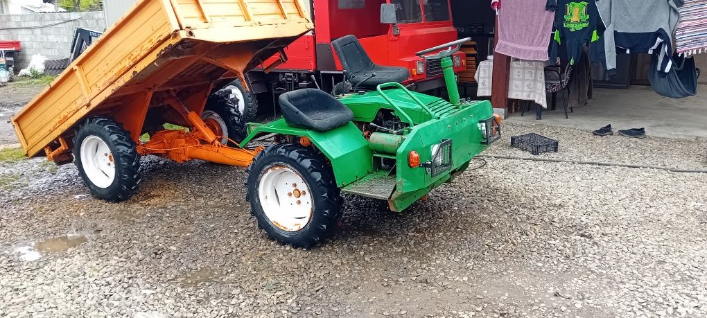 Motoagricola motocultor tractor 4x4 Basculabil hidraulic