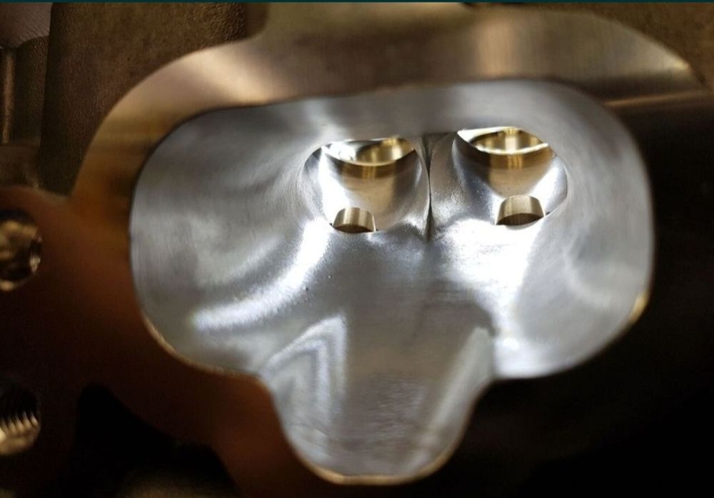 Портинг. Тюнинг. Ремонт.Разточка каналов впуск и выпуск ГБЦ , и дорабо