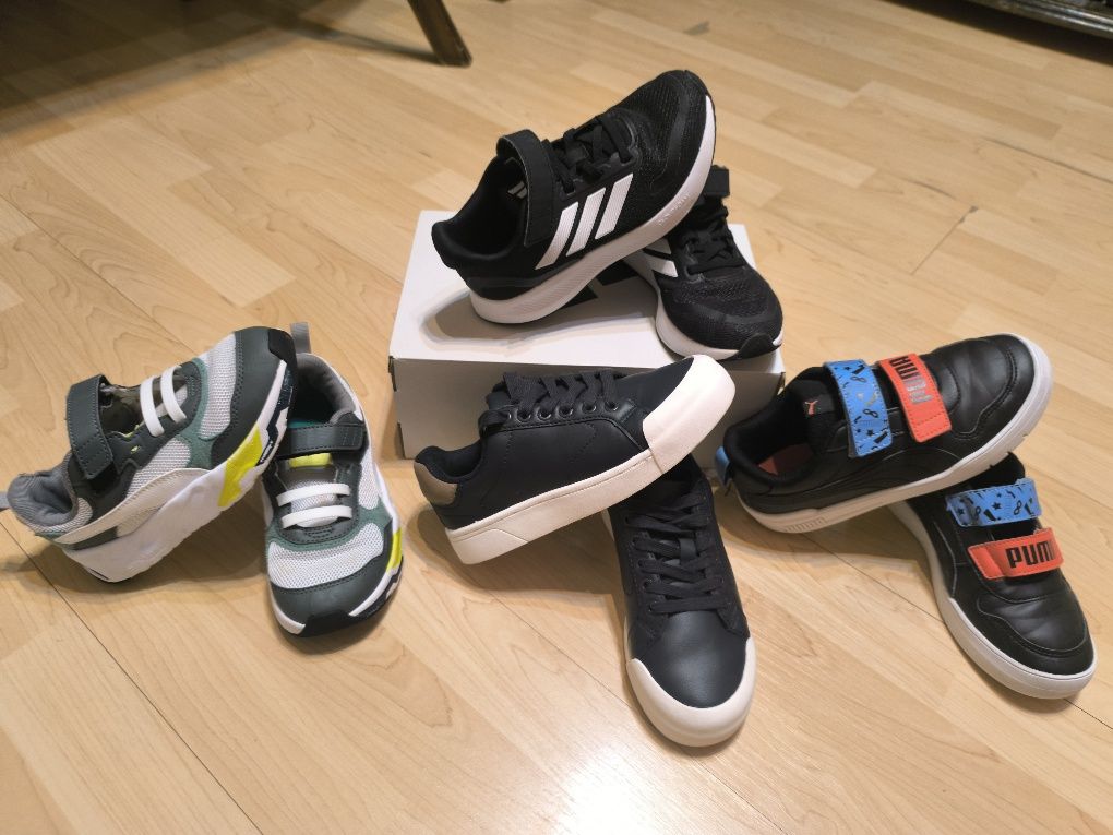 Маратонки Zara,Adidas и Puma 32 номер