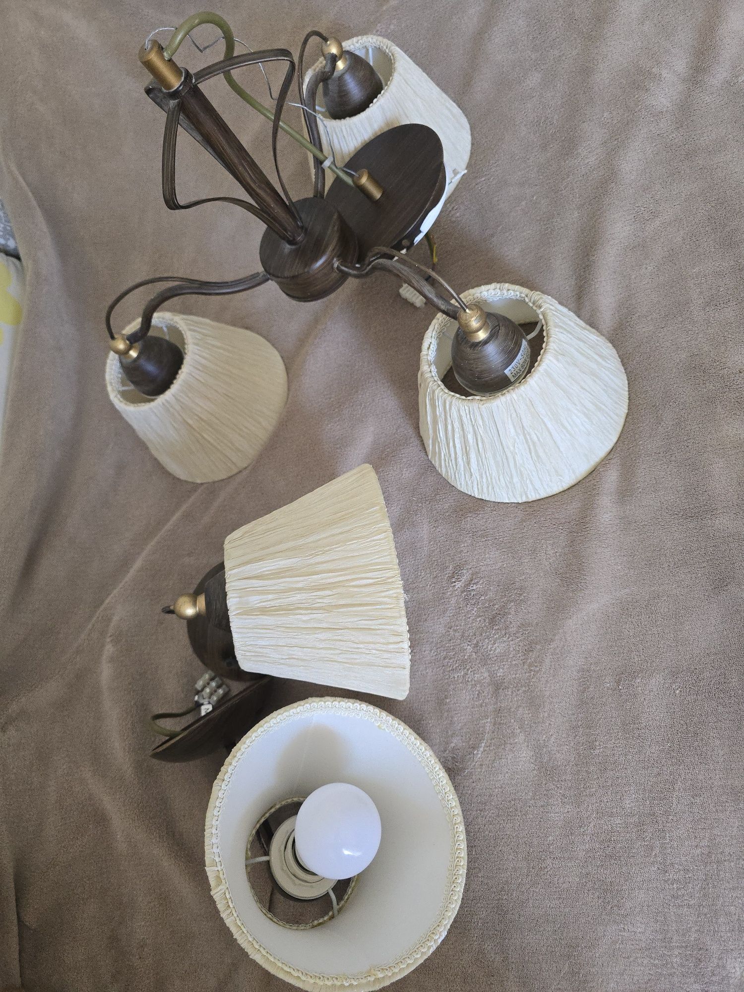 Lustra si aplice perete, set