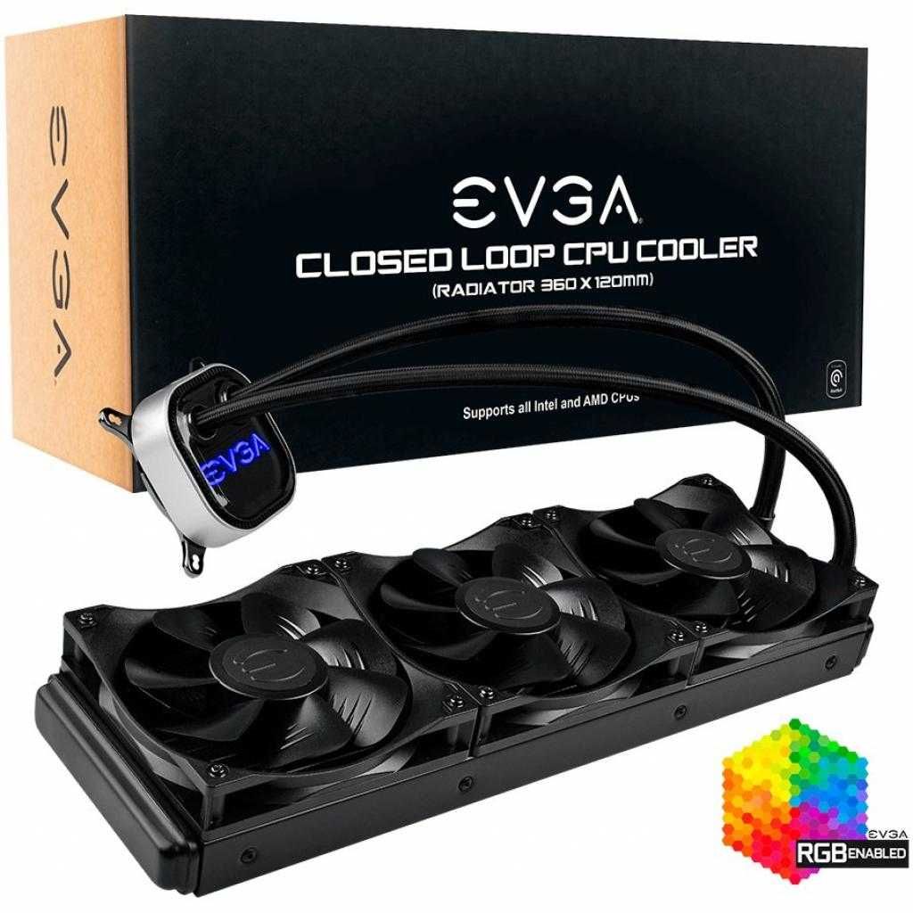 EVGA CLC 360mm Водно Охлаждане / ЧИСТО НОВО