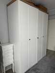 Mobila dormitor set Mobexpert alba