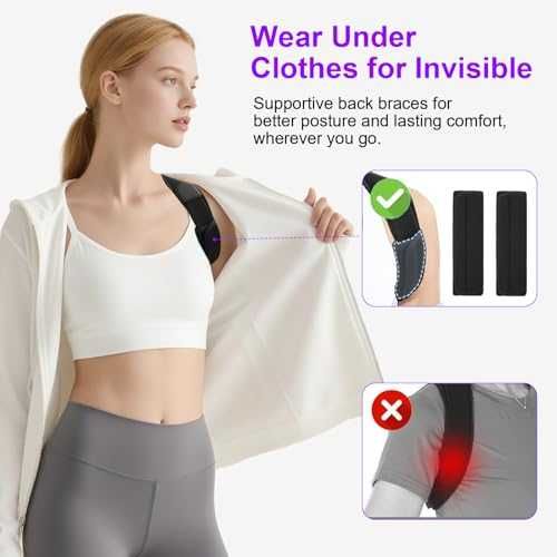 Нов Универсален колан за изправяне на гърба рамене Коректор за стойка