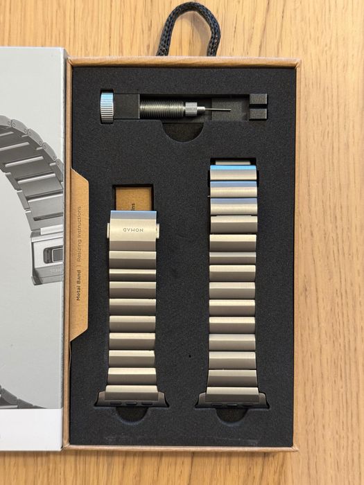 Оригинална титаниева каишка за Apple Watch Ultra - Nomad Titanium Band