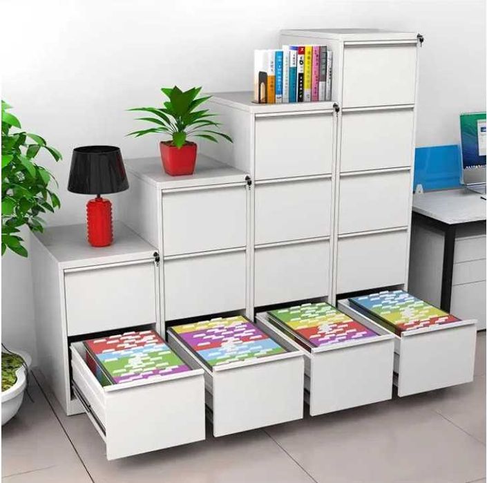 Архивная тумбочка для хранения документов/ железные ящики для офиса