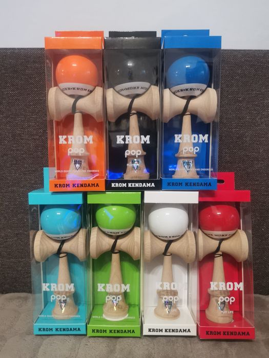 Krom Kendama  pop sticky, diverse culori-kendama krom Sticky