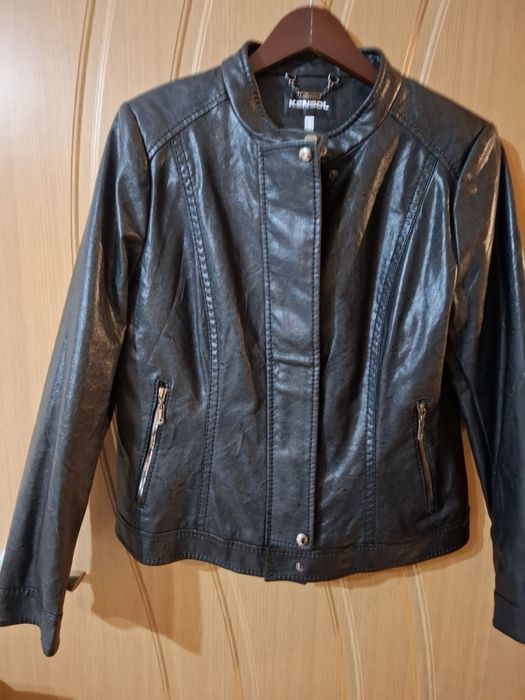 Кожено дамско яке