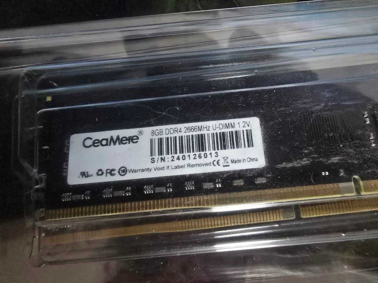 Оперативная память CeaMere DDR4 8GB 2666MHz — 4 планки