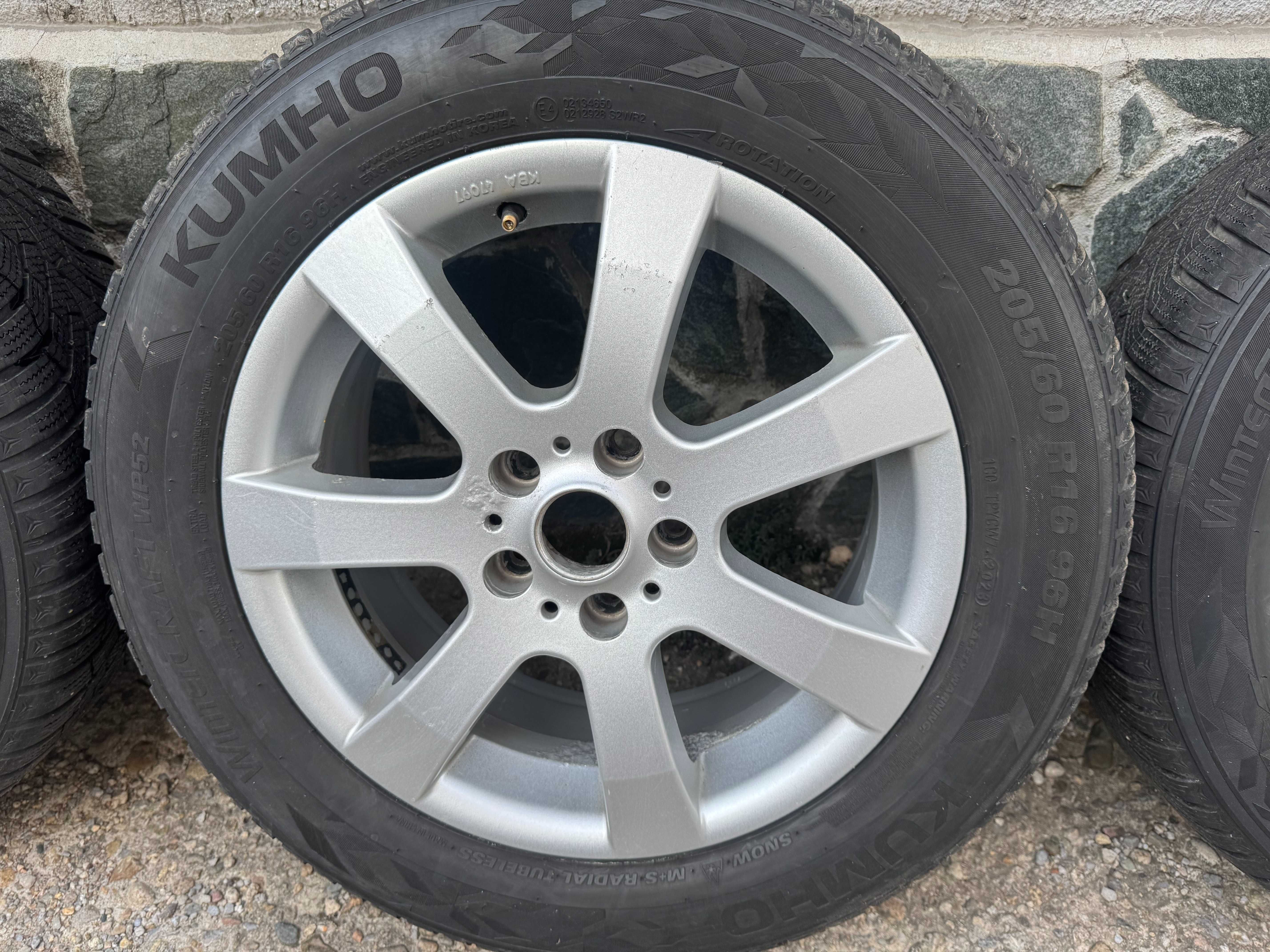 16" цола джанти 5×108 с гуми 205/60/16