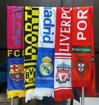 Футбольные фанатские шарфы