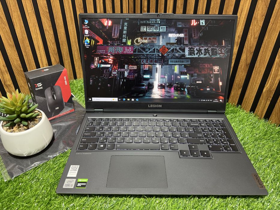 Мощный Ноутбук Lenovo Legion5 Core i5-10300H/GTX1650Ti/Ram8/SSD512GB/
