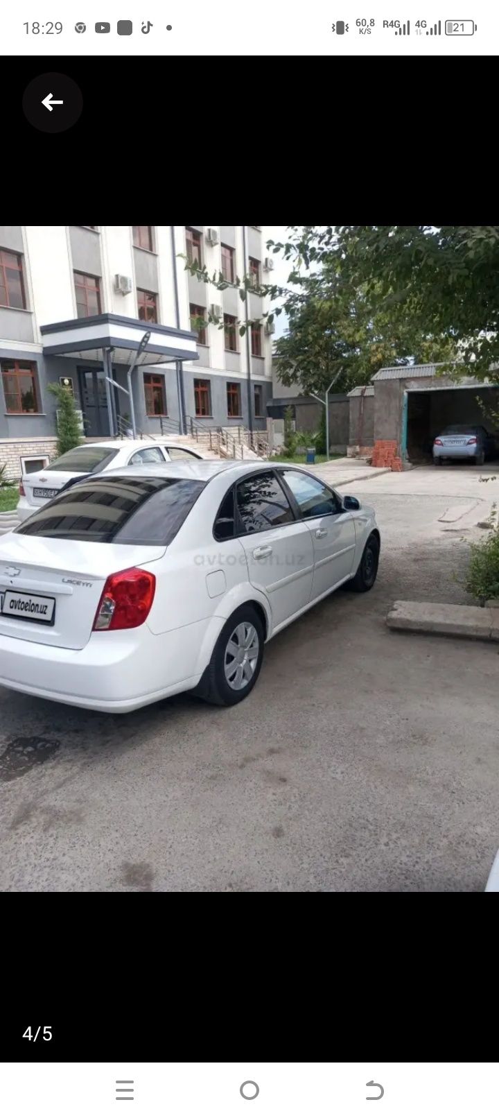 Lasetti matori zoʻr javob yaqinda