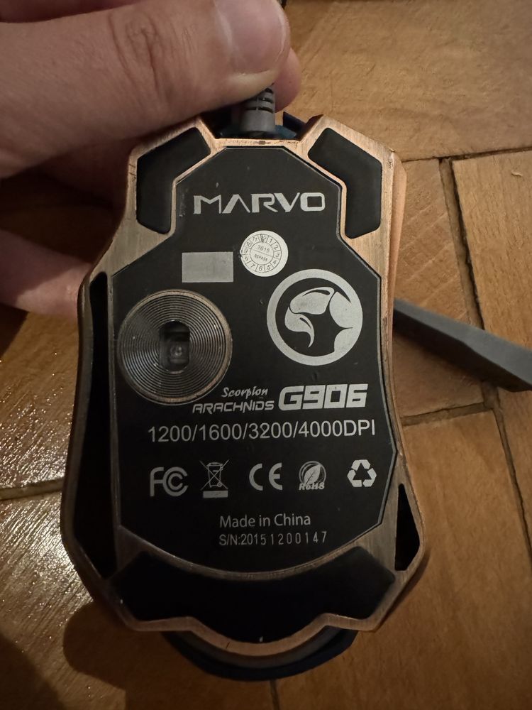 Mouse Gaming Marvo G906 4000 DPI