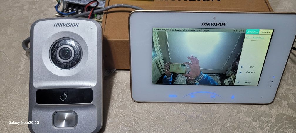 ip домофон hikvision