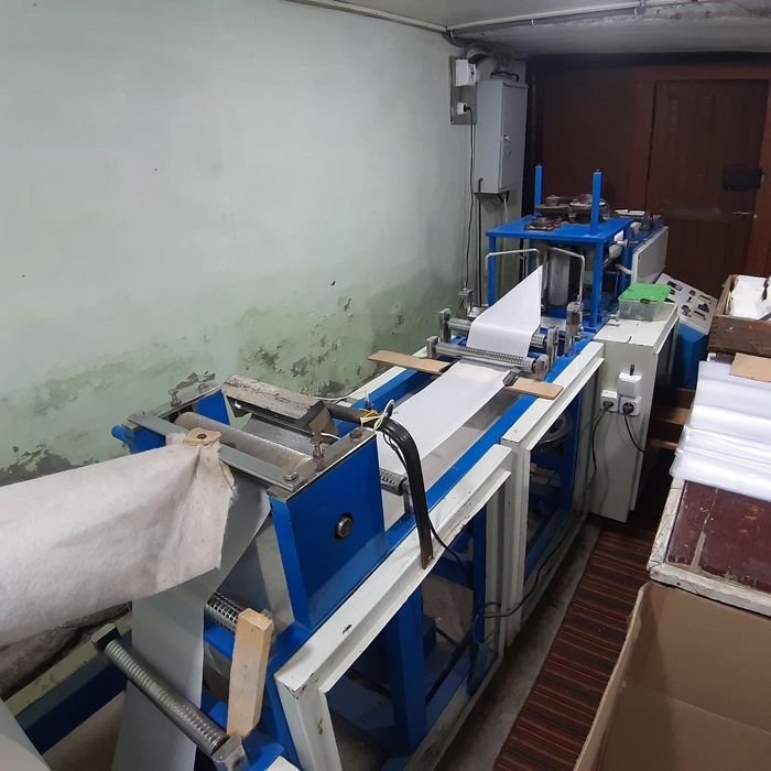 Технологическое оборудование для производства сухих бумажных салфеток