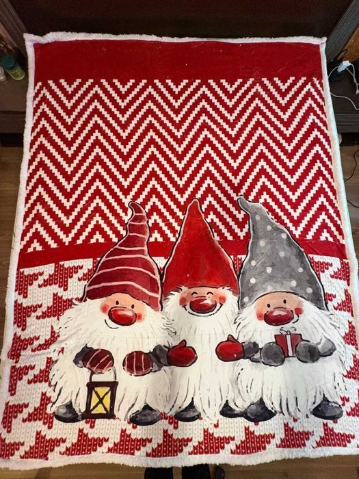 Одеяло Коледно - Щастливи джуджета 150/200
