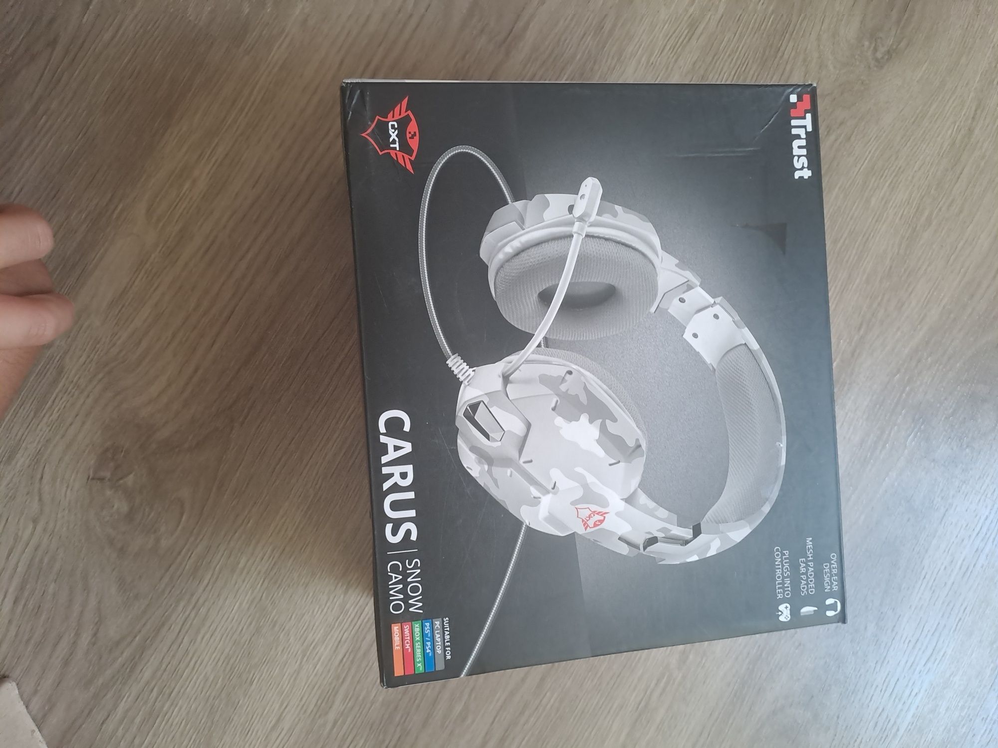 Слушалки Trust Carus show camo