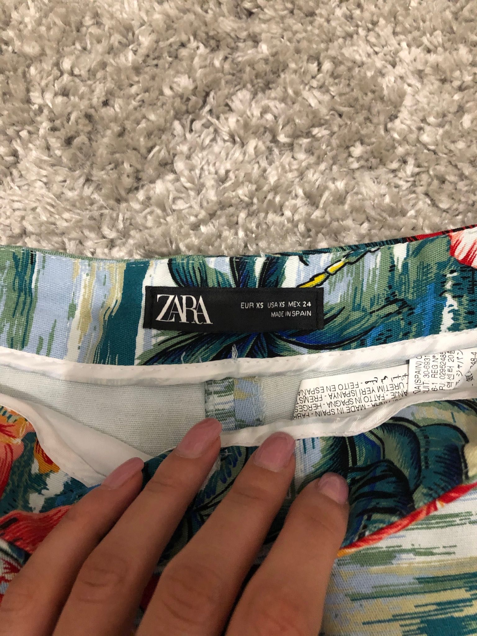 Къси панталонки Zara/Зара XS размер