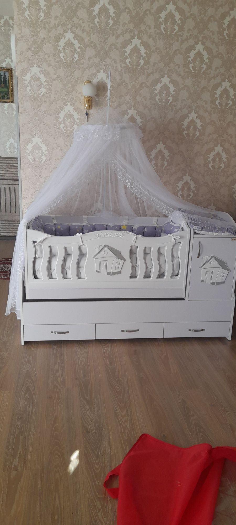 Кровать Детский шкафла цехдан примой
