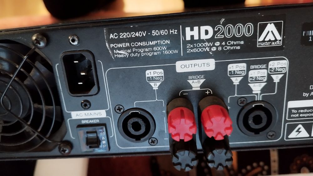 Amplificator - putere Master Audio