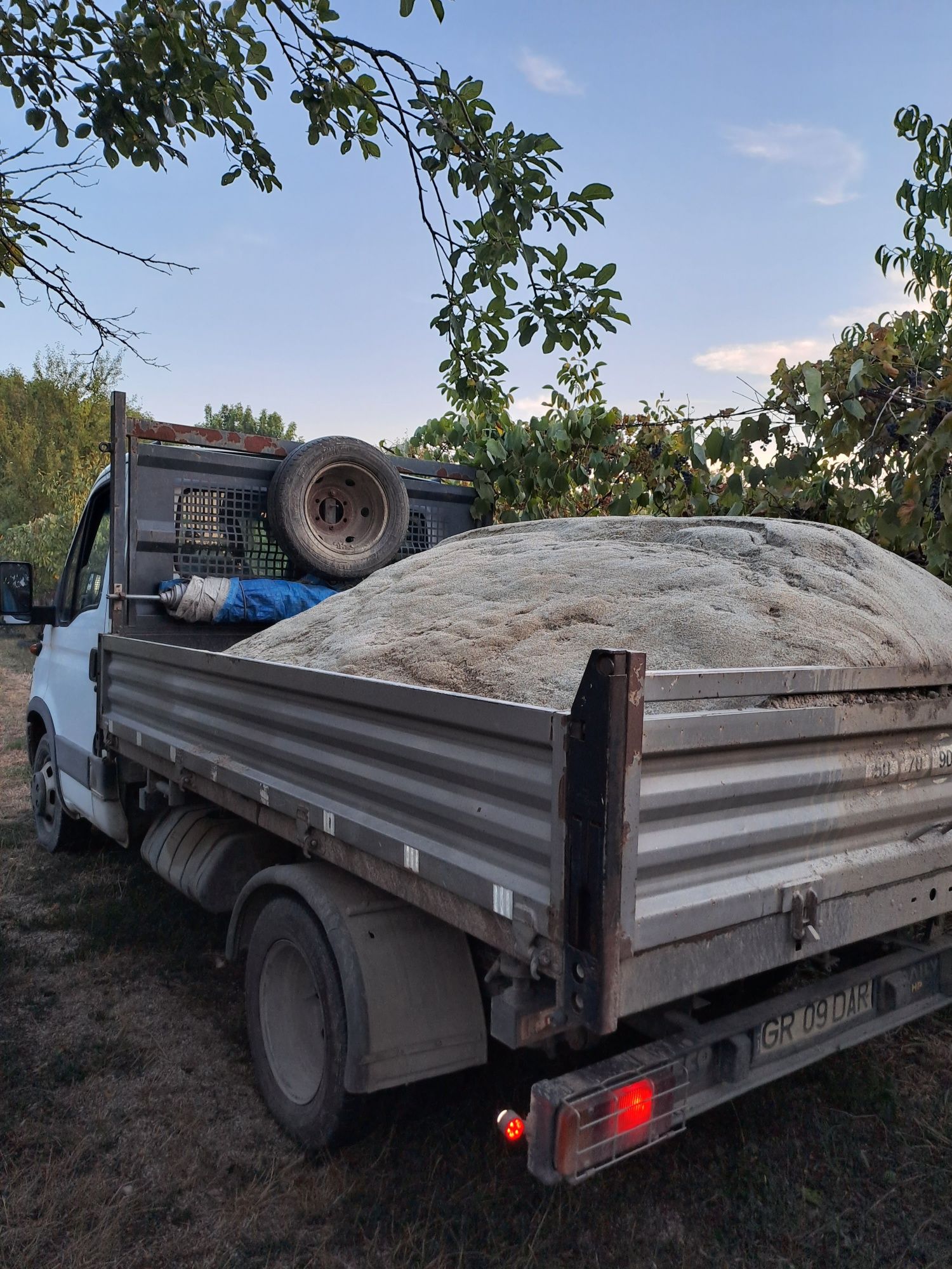 Transport agregate de balastiera