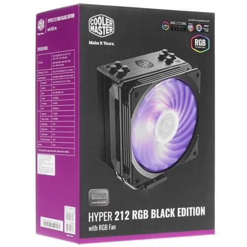 Cooler Master Hyper 212 RGB Black Edition