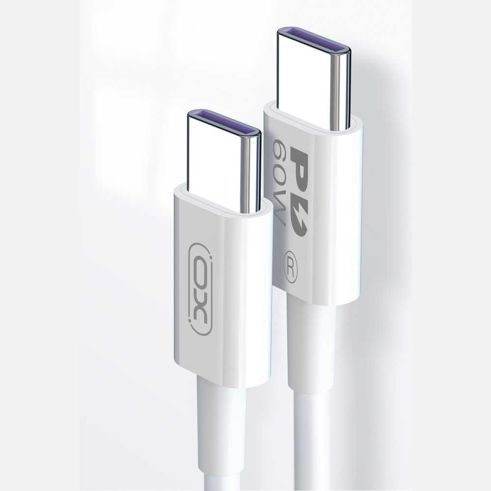 USB кабел XO-NB-Q190A, USB-C - USB-C, 1.0m, 60W