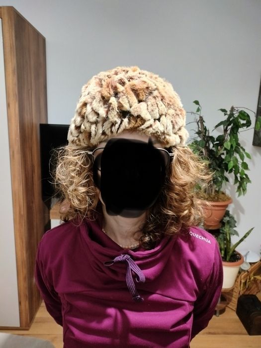 Căciulă blana iepure