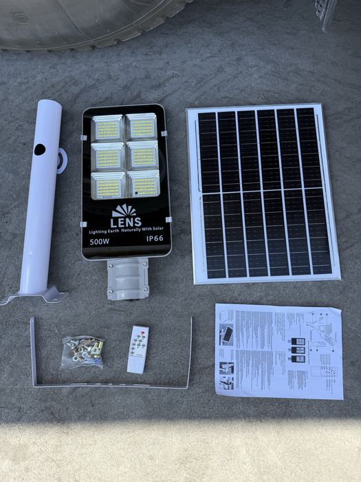 Качественный оригиналный Солнечный прожектор LENS с гарантией 2 года