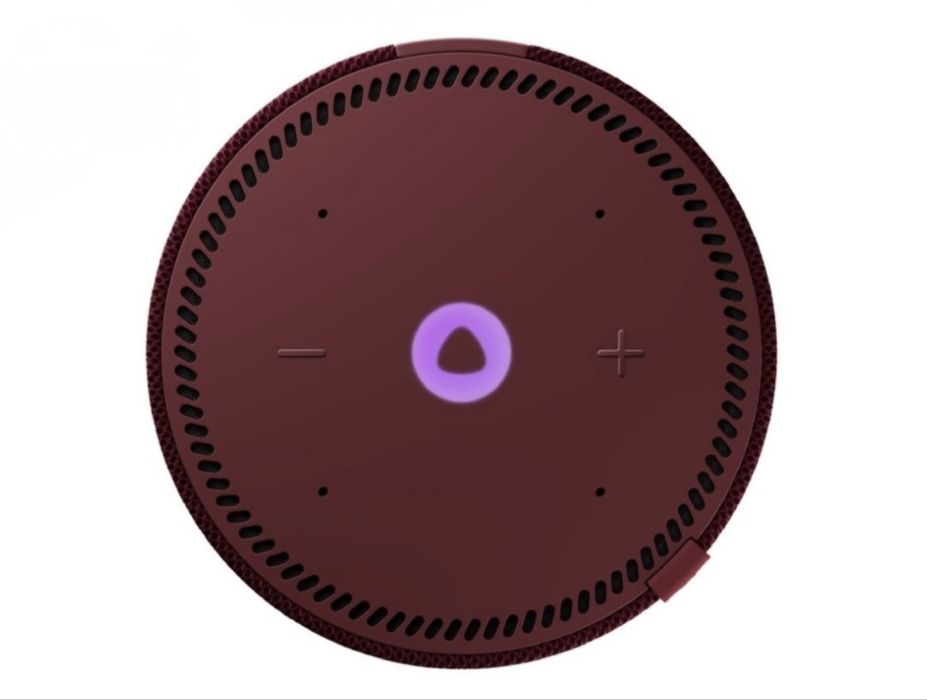 Умная колонка Яндекс Станция Мини с часами YNDX-00020 красный