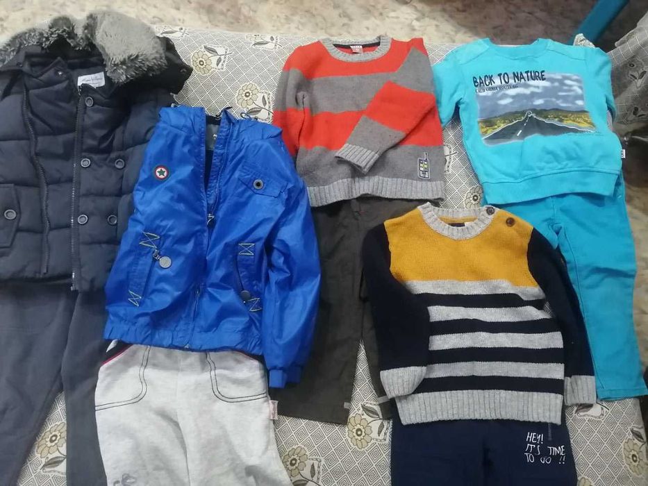 Вещи на мальчика 3-4 года. Рост 96-104 см Б/У