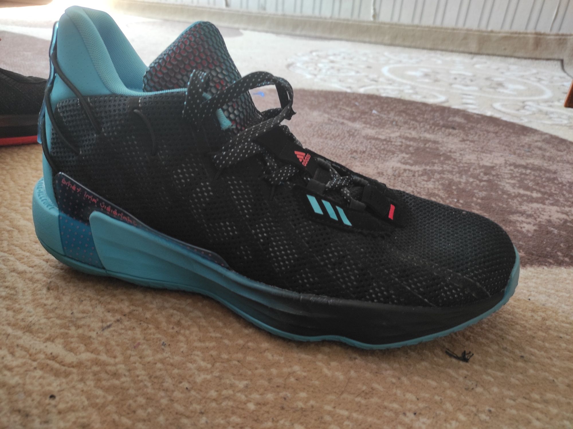 Adidas dame7 (blue and red) version