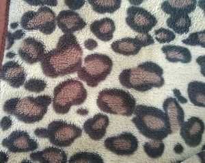 Мягкий плед леопардового цвета, 150 см х 210 см