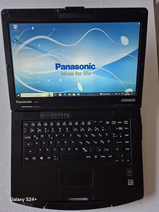Panasonic Toughbook CF-54 MK1 cu ecran tactil Porsche Piwis Tester III