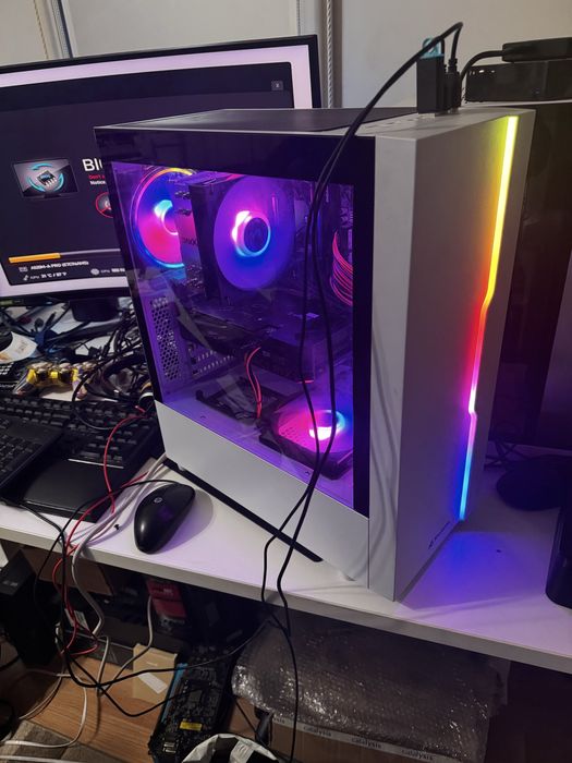 PC Gaming Ryzen 5 5600g RTX 4060 8GB 16GB DDR4 SSD NVME