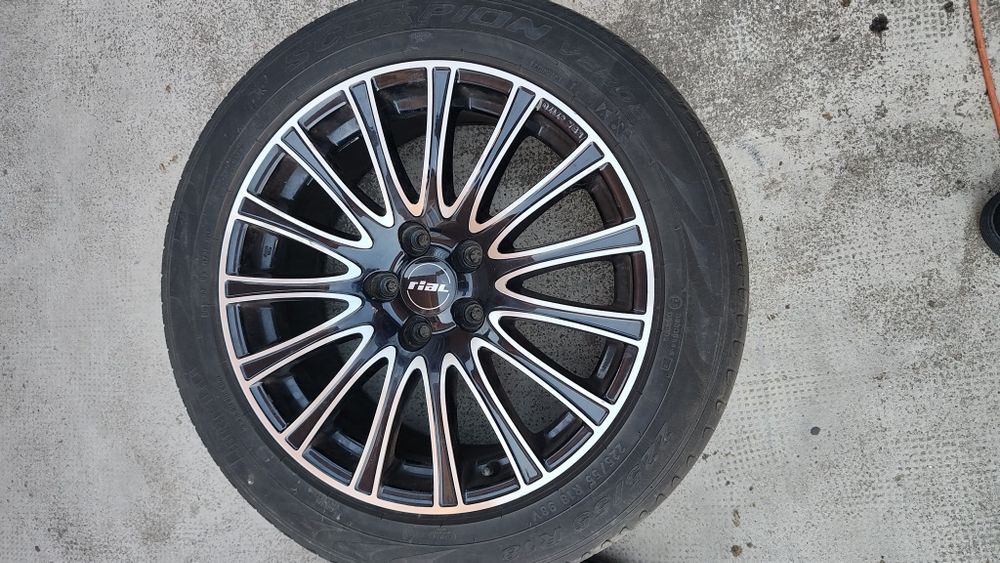 Vând jante 5x114,3  R18   J8. ET50 compatibil TOYOTA, MAZDA, NISSAN