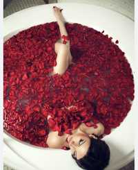 Лепестки роз для ванны