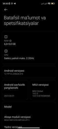 Redmi note10 5g arzon sotiladi