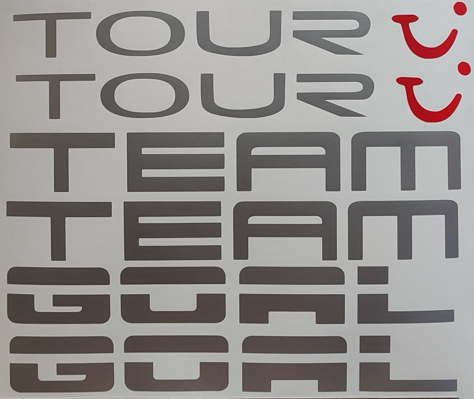 Stickere VW Tour/Team/Goal