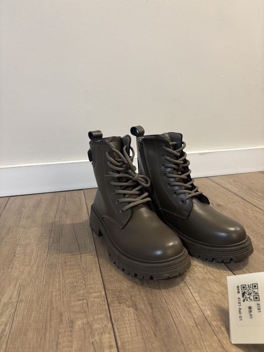 Ботинки зимние настоящая кожа