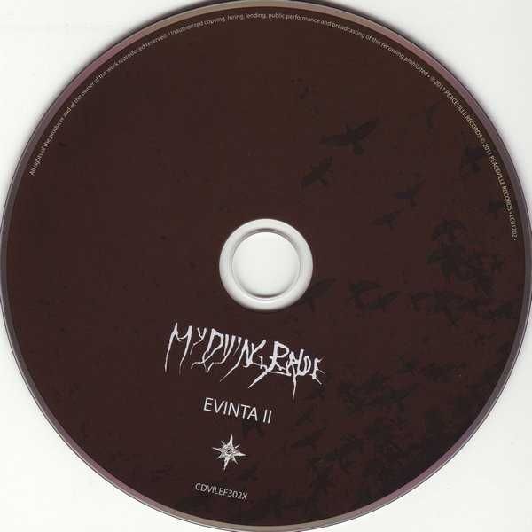 2xCD My Dying Bride - Evinta 2011