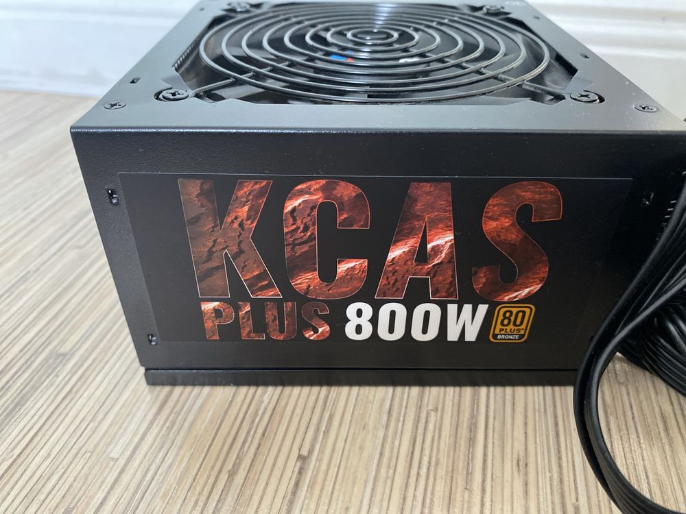 Блок питания для компьютера, Aerocool KCAS plus 800 w ксас на 800 ватт